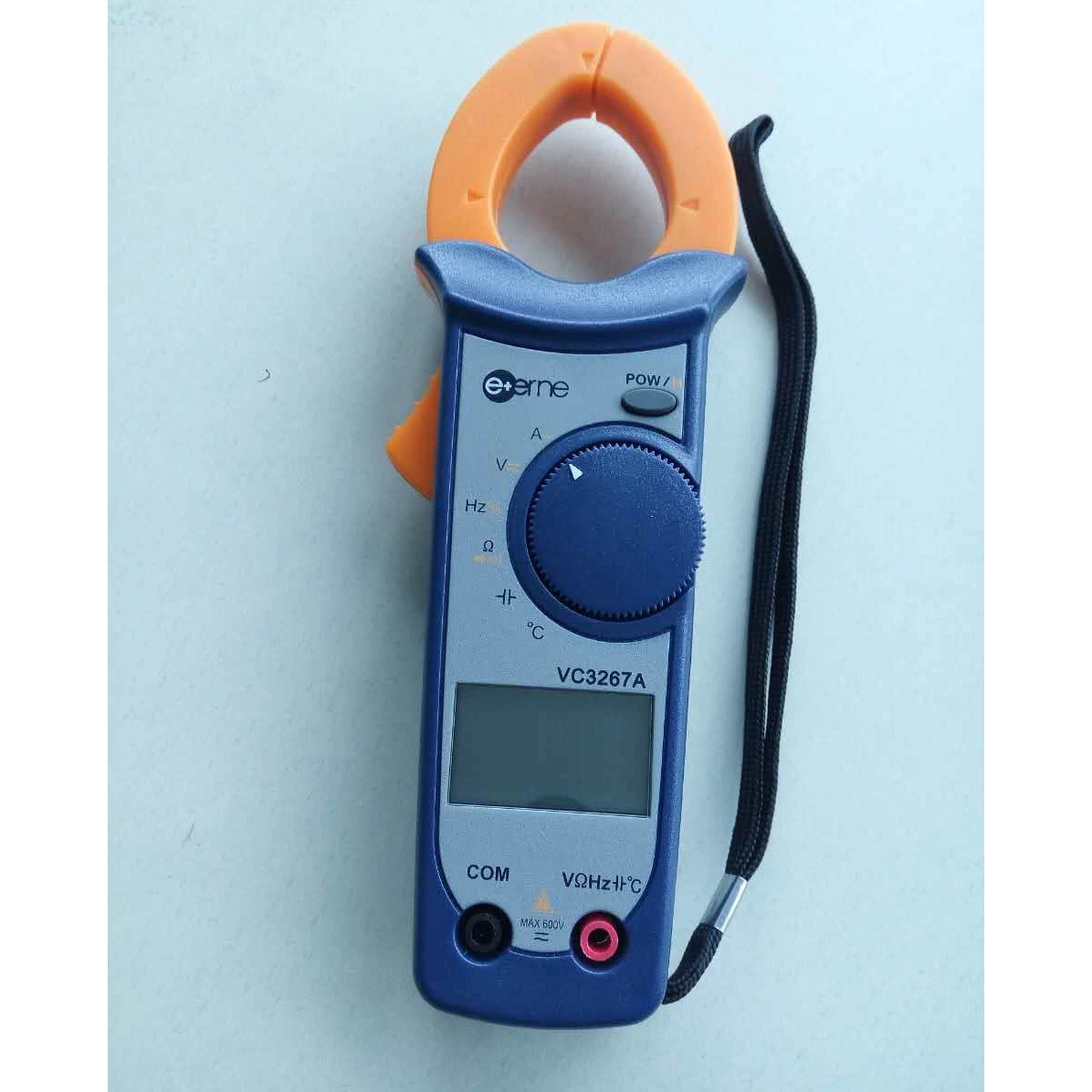 VC3267A Professional Temperature Tester AC/DC Auto-range Digital Clamp Meter With Test Leads and Bag