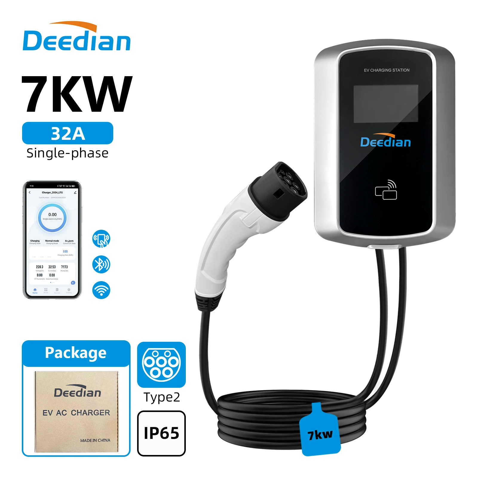 7.4KW 32A Statie incarcare — imagine 2
