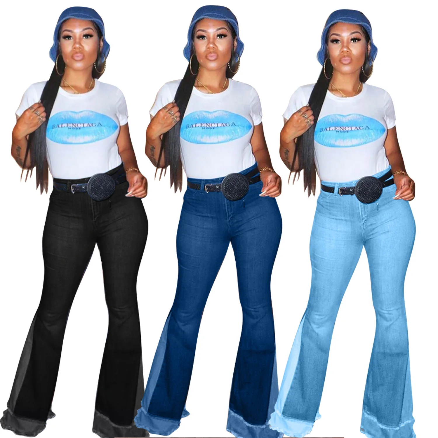 Women Flare Jeans Fashion Jeans Women 