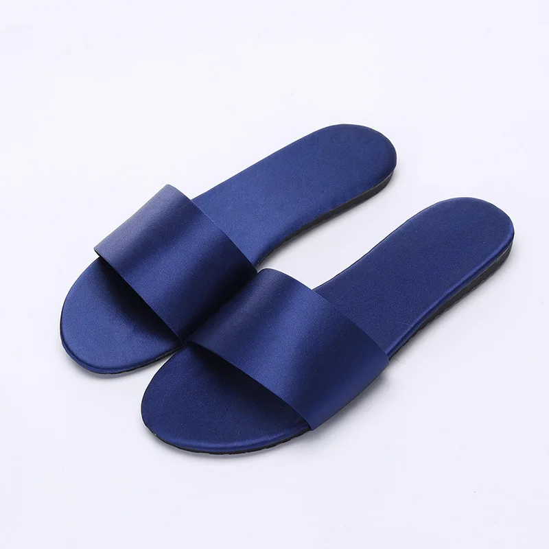 Bridesmaids Flip Flops Satin Silk Slippers for Weddings