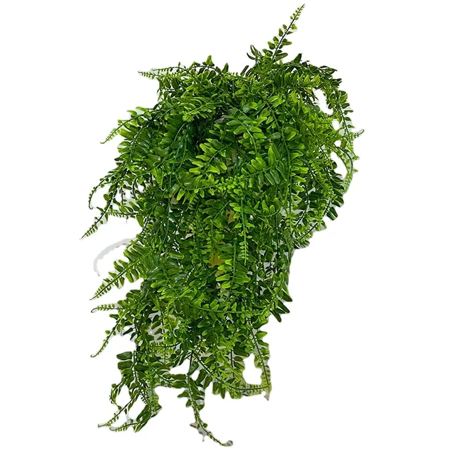Green Plant Rattan Plastic Artificial Persian Grass Vine Decorative Artificial Leaves Decoration Hanging