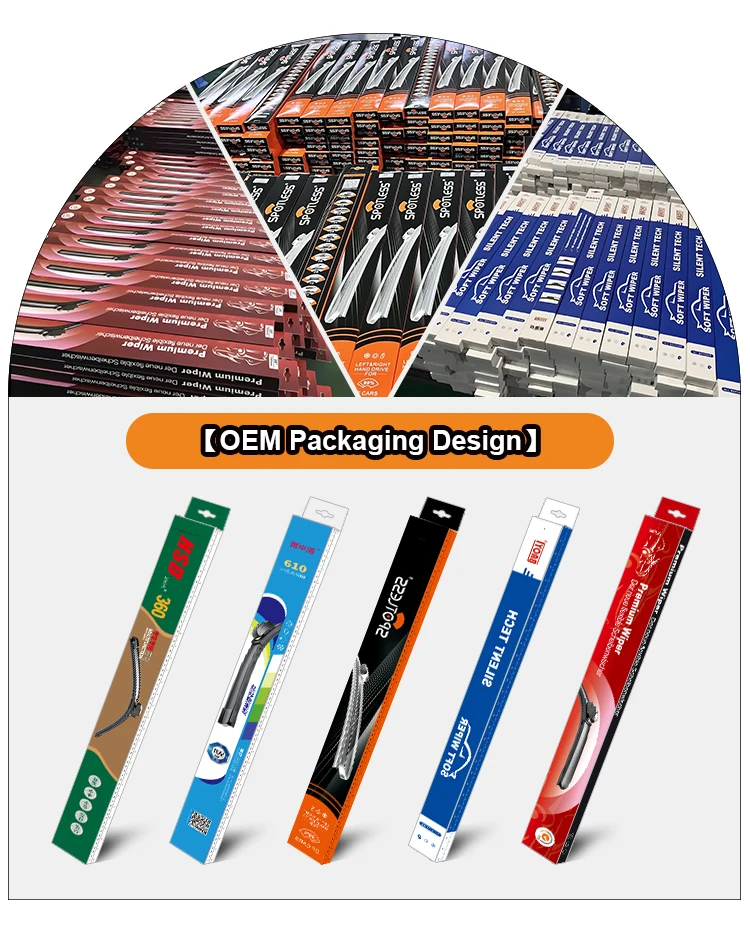 Paper BOX Color Car Windshield Wiper Blade Package Auto Wiper Blade Custom Package
