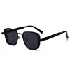 black frame-black-gray lenses-stainless steel
