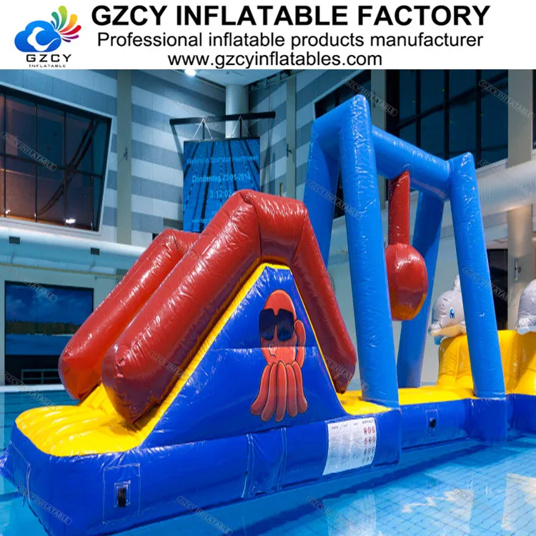 Hot Sale Design Pvc Inflatable Water Play Equipment Outdoor Obstacle Course Equipment Buy