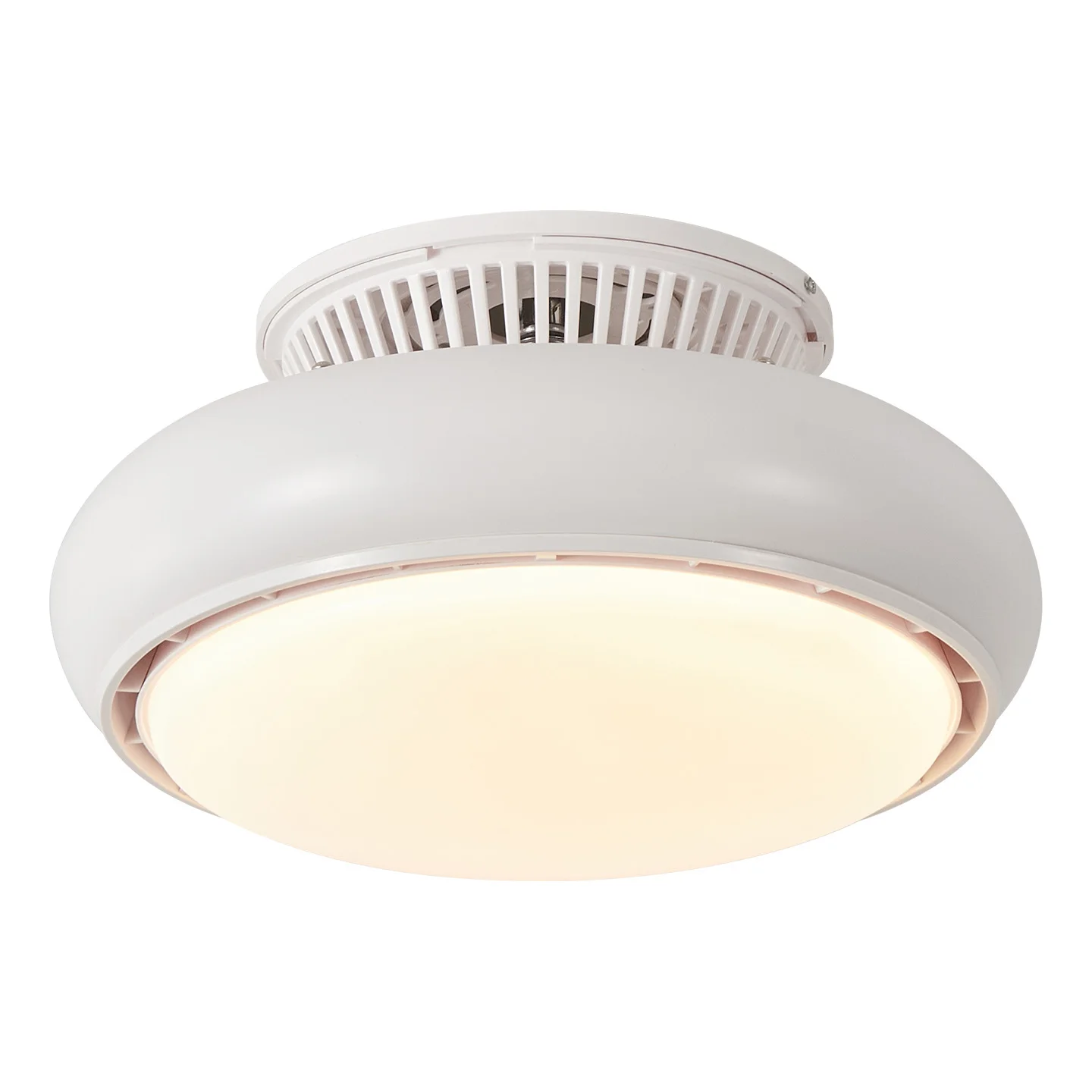 New Wooden Texture Fan Light Turbine Bladeless RA97 3CCT Stepless Dimming