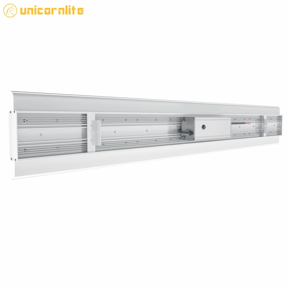 Led Linear High Bay Light Suspend Dim 150W 240W Industrial Linear Led High Bay Led Light 60000 Lumen With Sensor for Industry