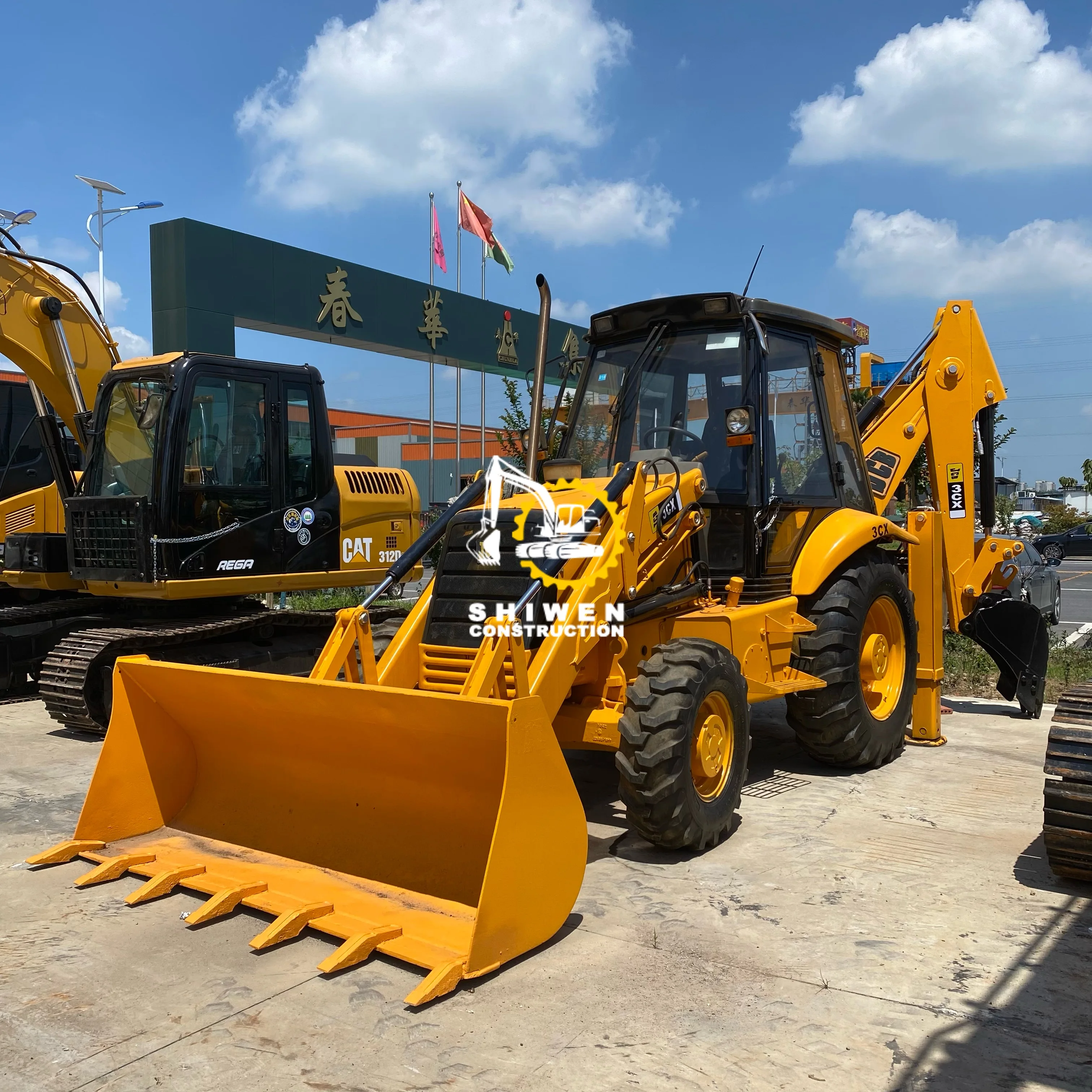 Used JCB 3CX Backhoe Loader, 4x4 JCB 3CX 4CX Retroexcavadora Usada, Original UK Made Retroexcavadoras Usadas Baratas on Sale