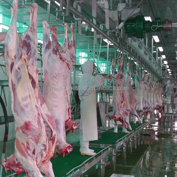Sheep skin peeling machine for goat slaughterhouse, efficient lamb skin removal equipment