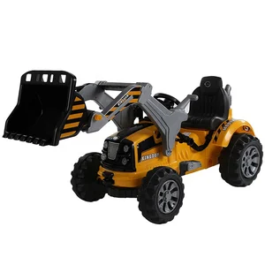 Electric Excavator for Kids to Ride Children Battery Power Toy Car