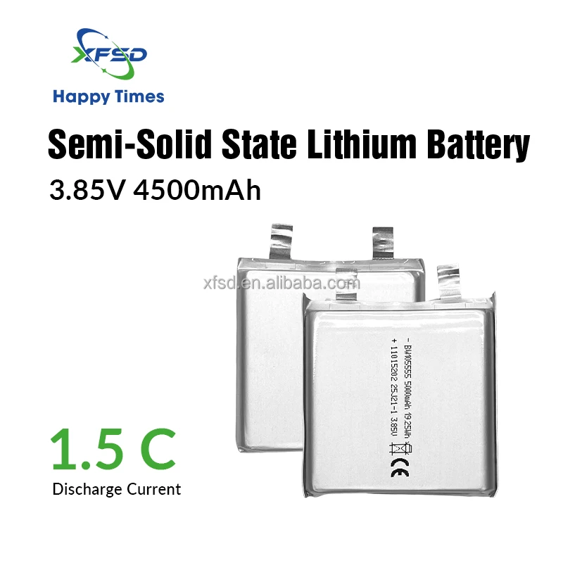 BW105555 4500 mAh 3,85 V Polu - čvrsta baterijska ćelija