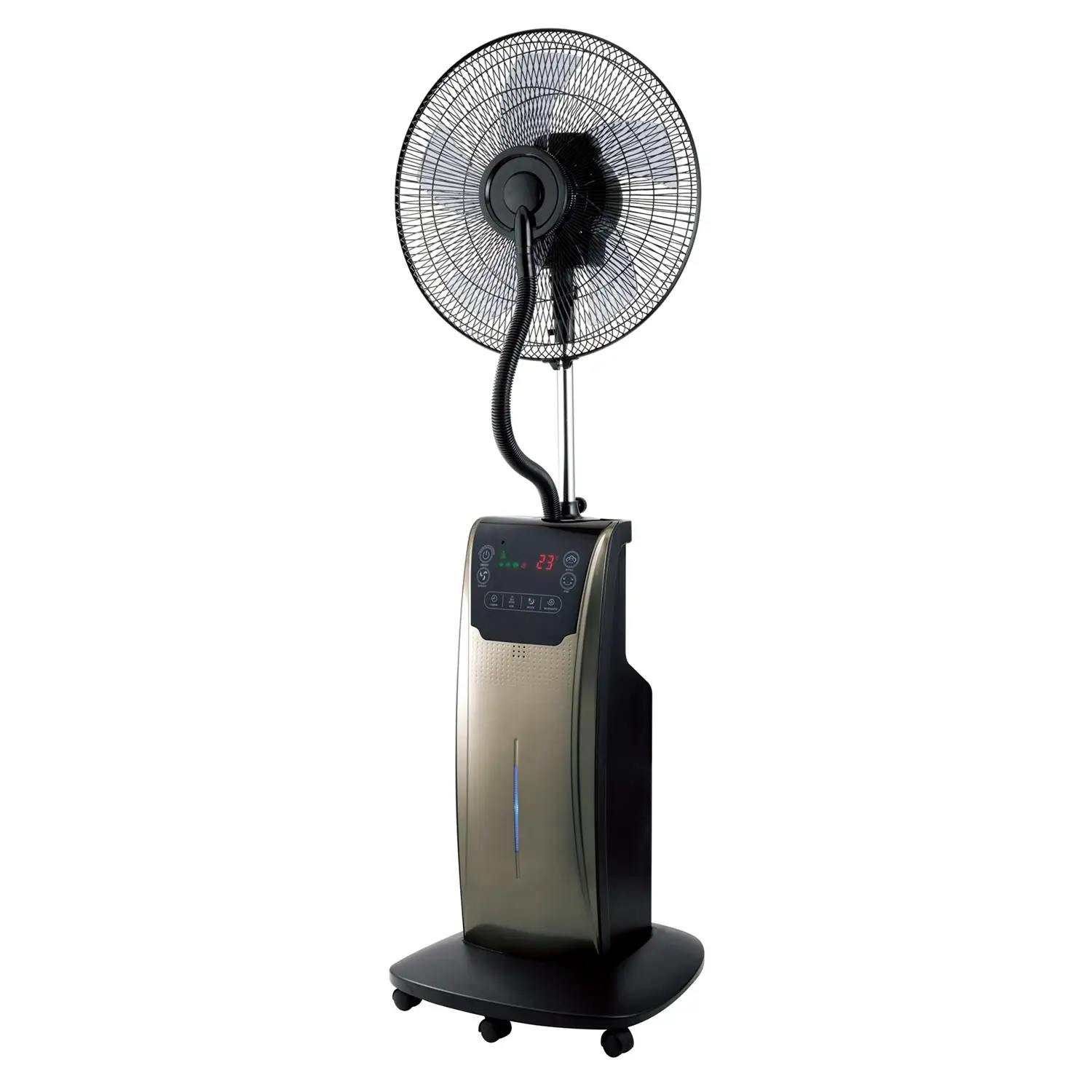 Digital Water Mist Fan, Copper, 90, Plastic - detail 20