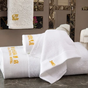 Brand New High Quality 5 Star Luxury Hotel Bathroom Towels Set 100% Cotton Woven Solid Color 32*32 Face Towel