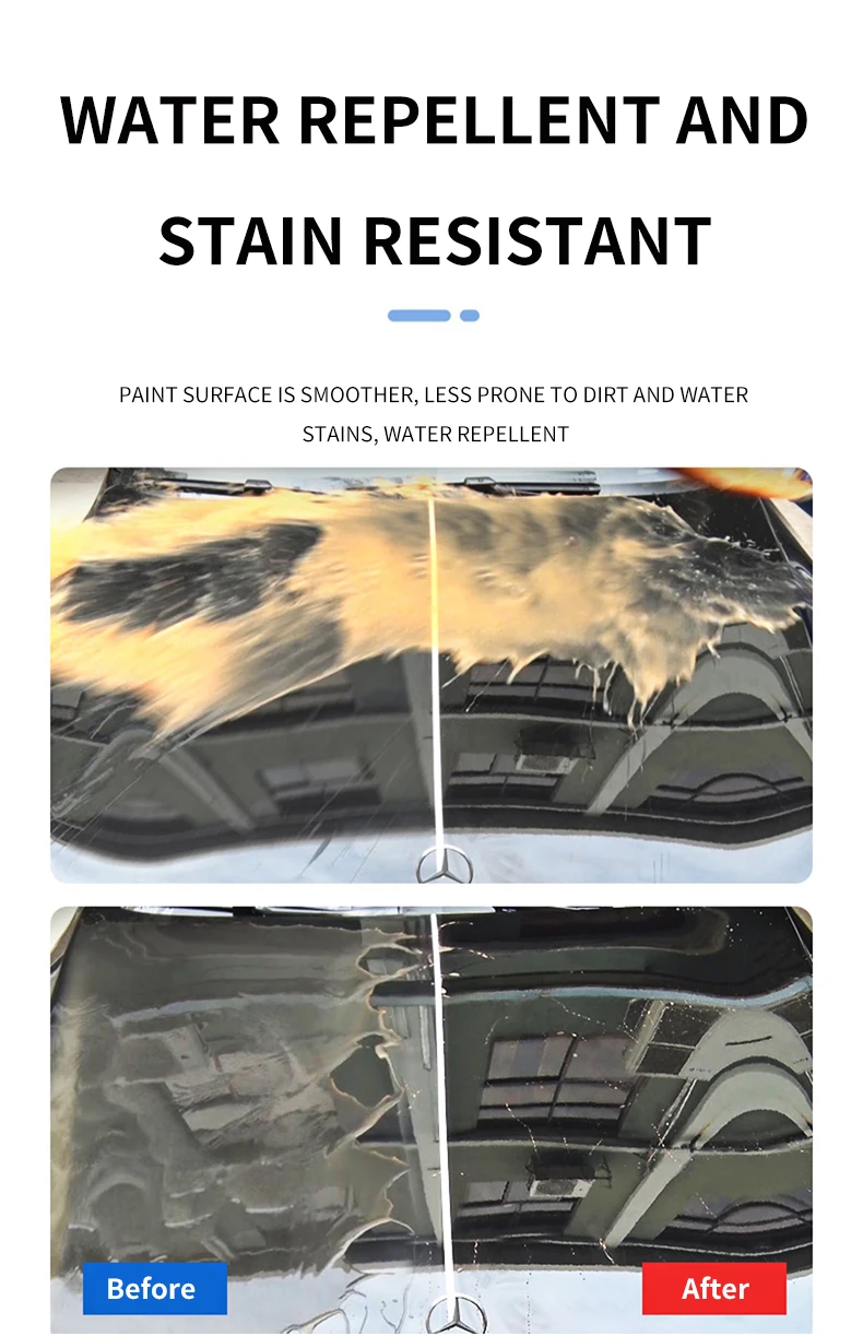 Nano Shine Ceramic Coating Rain Hydrophobic Good Mirror Gloss Diy Car