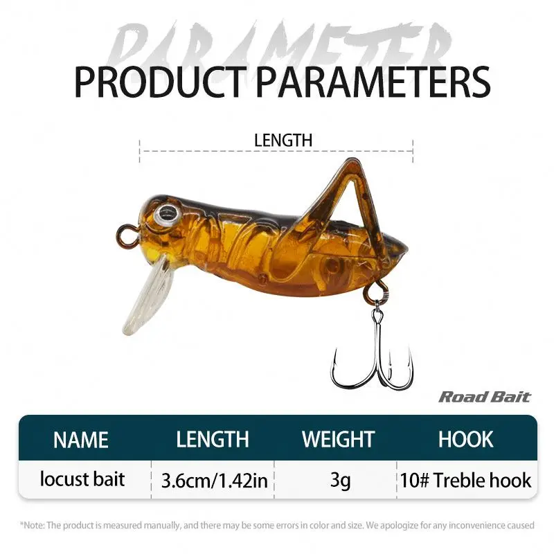 5Pcs Grasshopper Fishing Lure Hard Plastic Artificial Insect Baits Locust Cricket Crankbaits Treble Hook Flying Fishing Lure| Alibaba.com 5Pcs Grasshopper Fishing Lure Hard Plastic Artificial Insect Baits Locust Cricket Crankbaits Treble Hook Flying Fishing Lure| Alibaba.com
