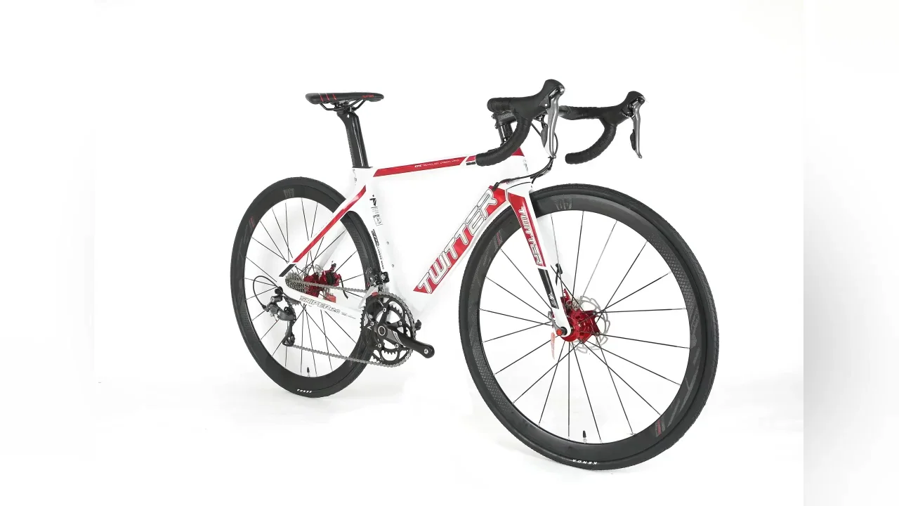 カーボンファイバーフレームTwitterロードバイクMtb油圧ディスク