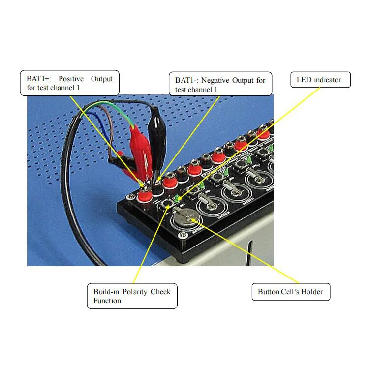 Lab 8 Channels Coin Cell Battery Cycler Testing Board Buy Buy Lab 8