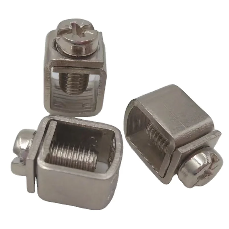 Terminal Block Connector Confirmat Screw Lathe Accessories Custom Size Stainless Steel Silver Copper Qd 2000 PCS BF T001 CN;SHG