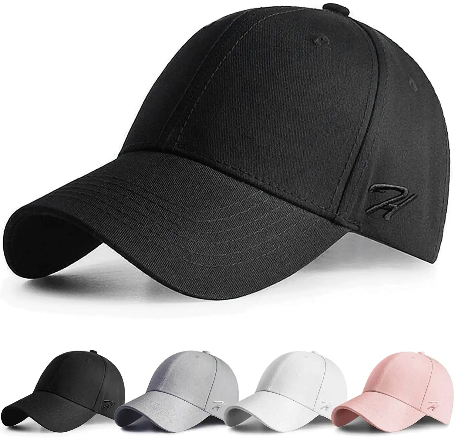 Hot selling satin lined baseball cap custom logo cheap customized baseball cap hat baseball caps