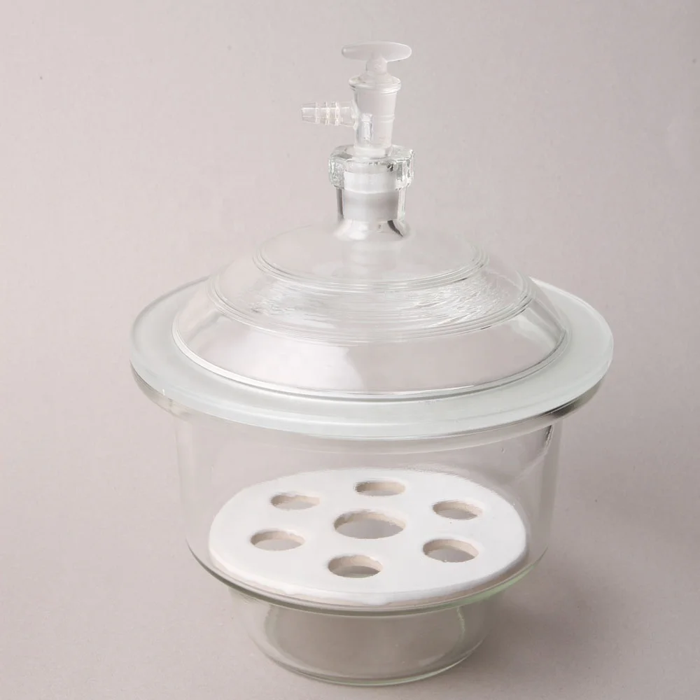 Tiandi Lab 210mm Dessicator Dryer Vacuum Desiccator With Collar