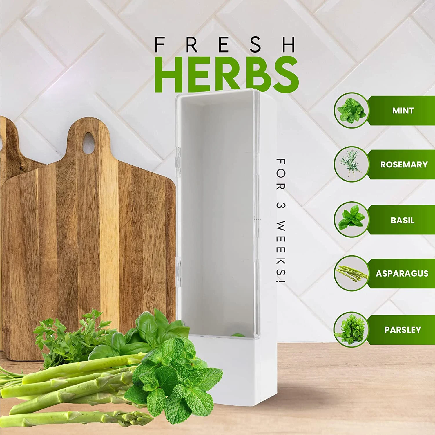 Fresh Herb Keeper Herb Saver Fresh Keeper Storage Container Freshness