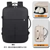 Black (expandable + shoe compartment)