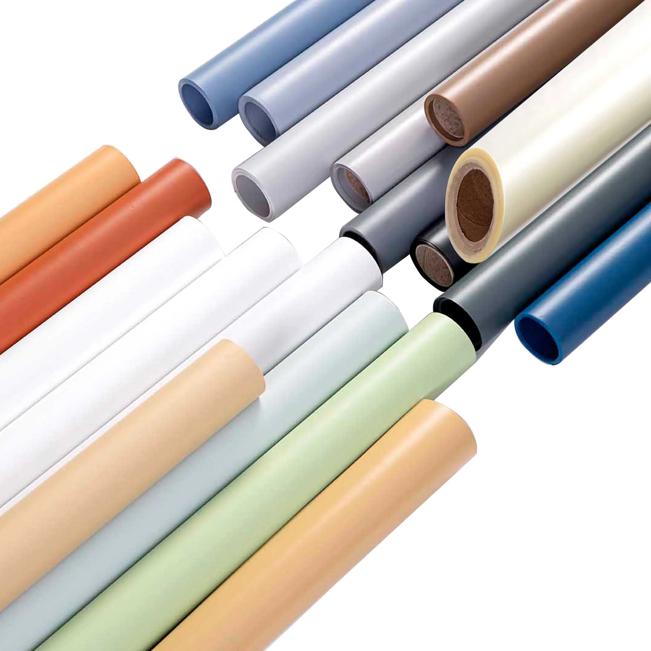 Пользовательские ПВХ тонкий пластиковый лист жесткий прозрачный рулон для блистера и печати