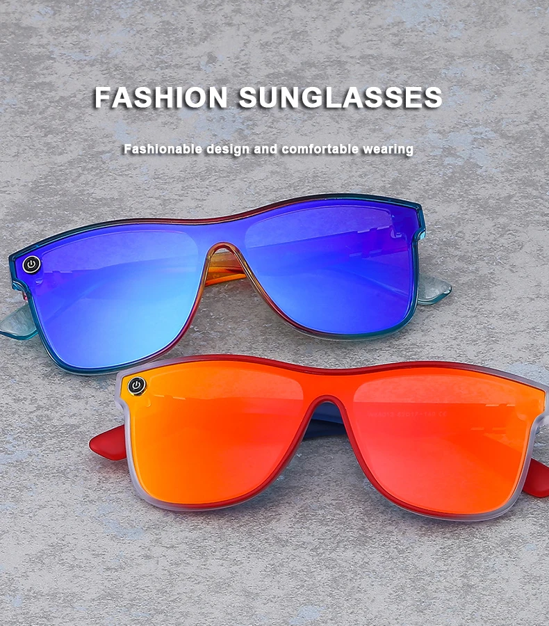 Mens Sunglasses Blender Sunglasses Fashion Amazon Hot Sale Colorful