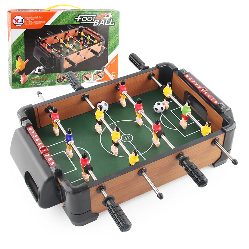Custom Mini Table Foosball Wooden Desktop Football Table Toy Indoor Foosball Soccer Table