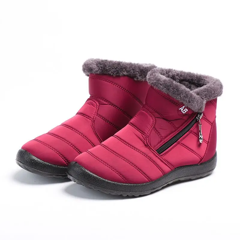 Botas De Nieve Impermeables Para Mujer,Botines A Prueba De Agua Con  Personalidad,Para Invierno - Buy Las Mujeres Impermeables Botas Para La  Nieve,Tobillo Caliente Invierno Botas Para La Nieve,Invierno Vaquero  Impermeable Tobillo Caliente
