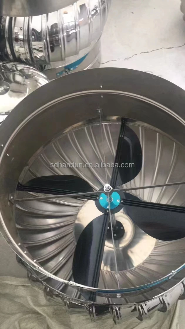 Natural Wind-driven Roof Fan, 500mm, Stainless, Steel - detail 10