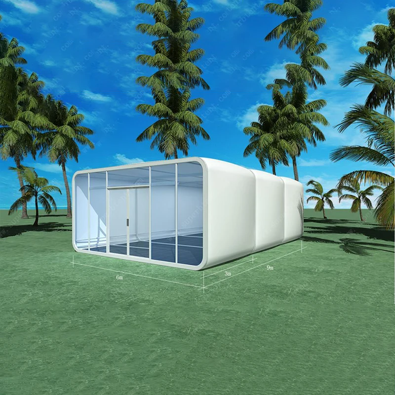 Modern Luxury Prefabricated Modular Container Capsule House K30 K50 K70 Space Capsule Camping House for Resort Village