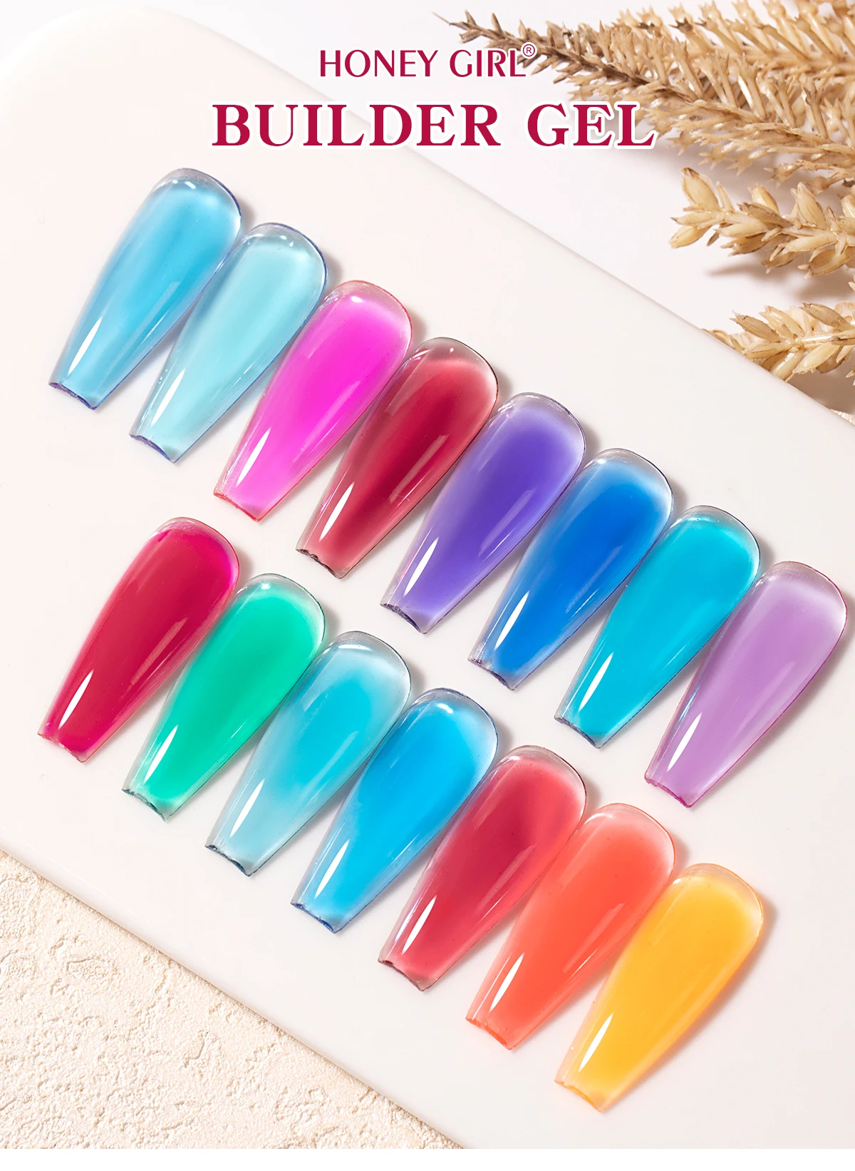 Jelly 30ml Hard Jelly Nail Extension Gel Nail Building extension Gel  Construction Nail acrylic gel extensions factory