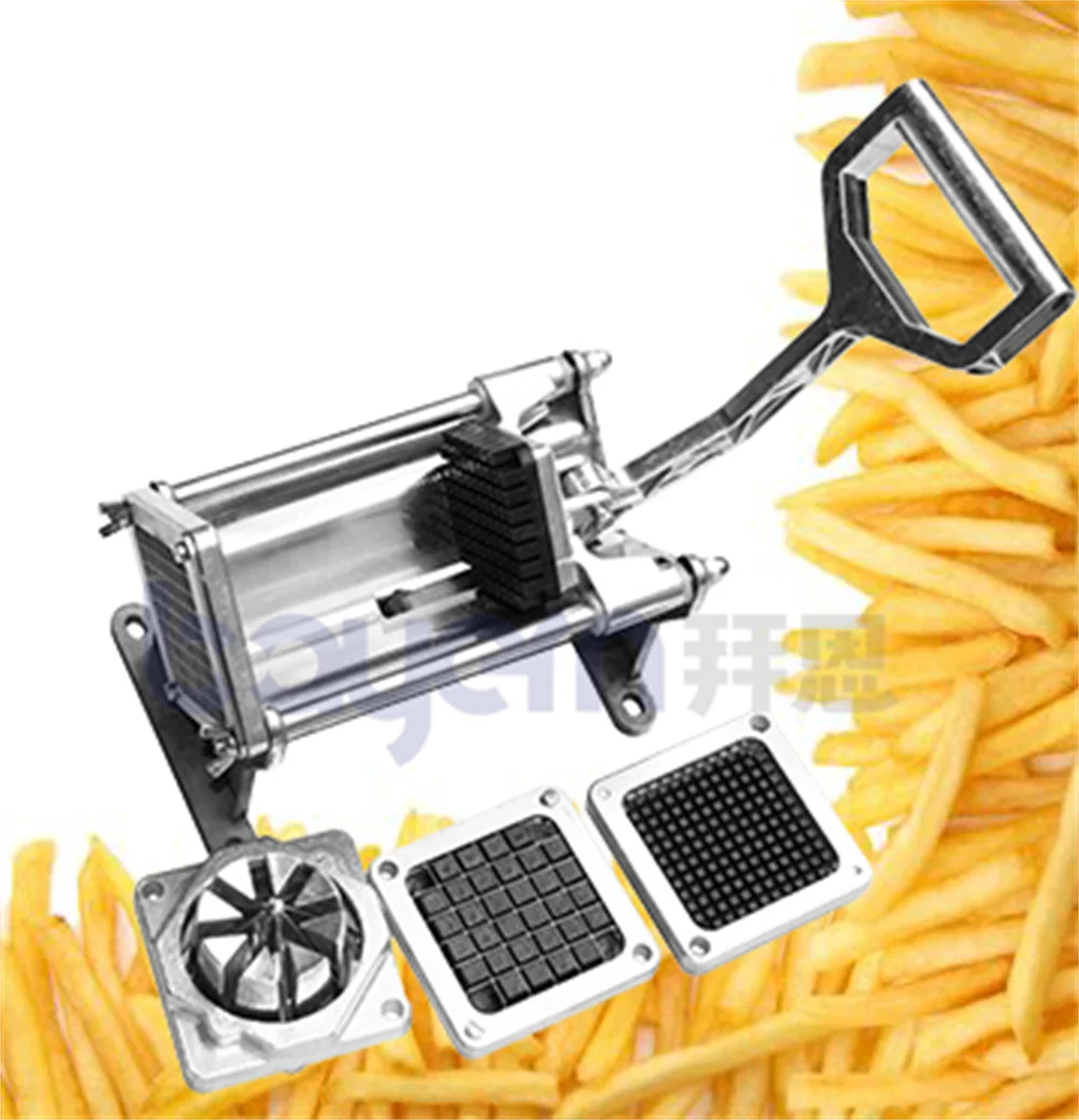 Stainless Steel Potato String Cutter / Manual Potato Chips Cutter / Commercial Twisted Potato Chips Making Machine