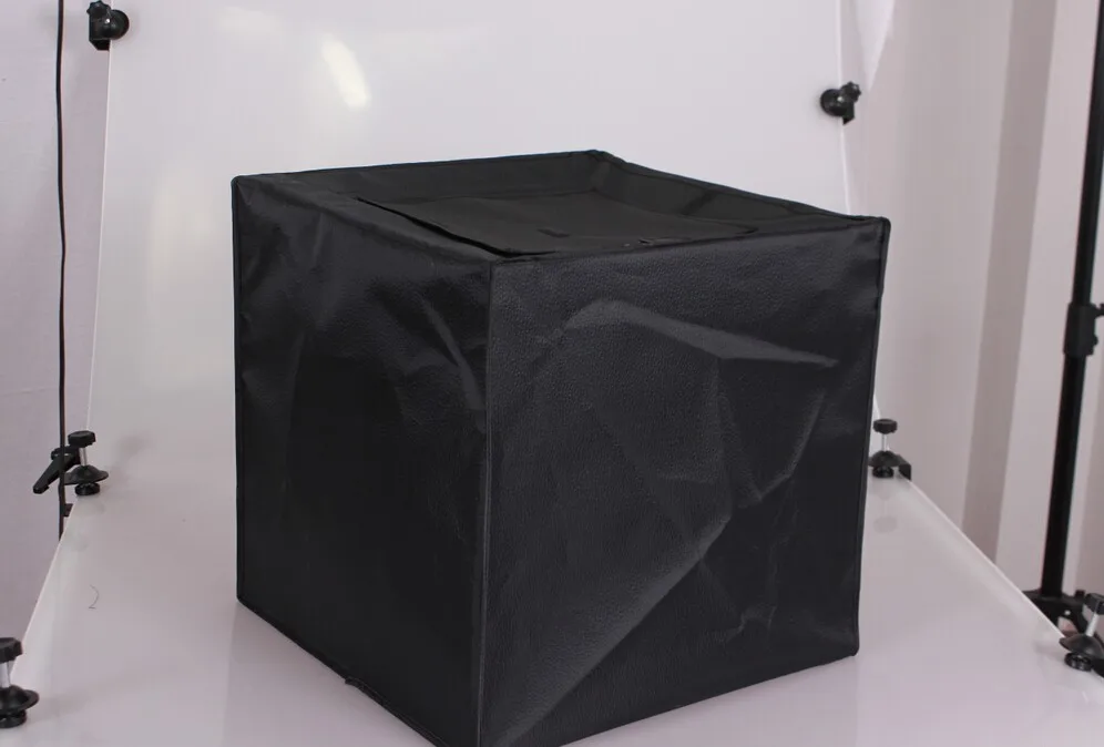 40cm portable mini studio photography backdrop soft box Led strips