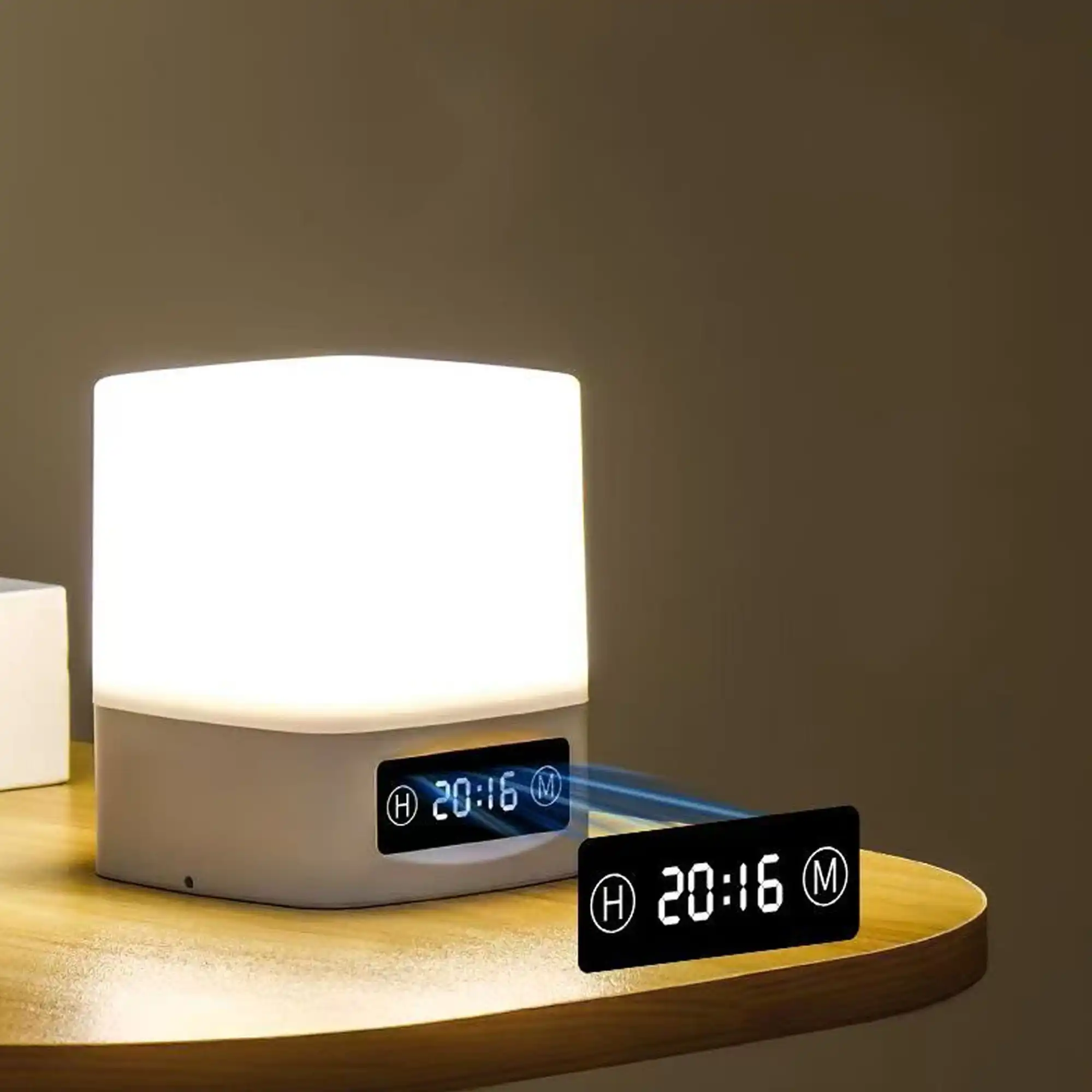 Современный переносной светодиодный настольный светильник тёплого белого цвета с регулировкой яркости, водонепроницаемый, с таймером, с дистанционным управлением, из АБС-пластика, ночник для детской, для чтения