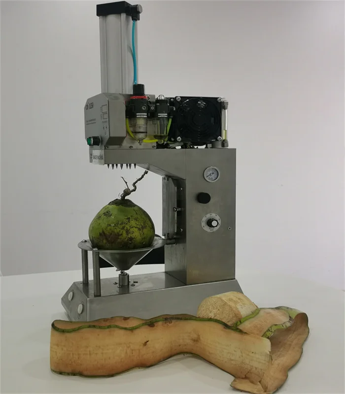 Kerala Fresh Tender Coconut Husk Removing Machine Peeling Machine
