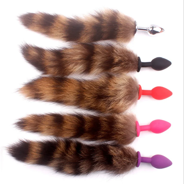 Dream Fox Tail Silicone Anal Plug - 100% Waterproof Butt Plug in Multiple  Colors for Adults