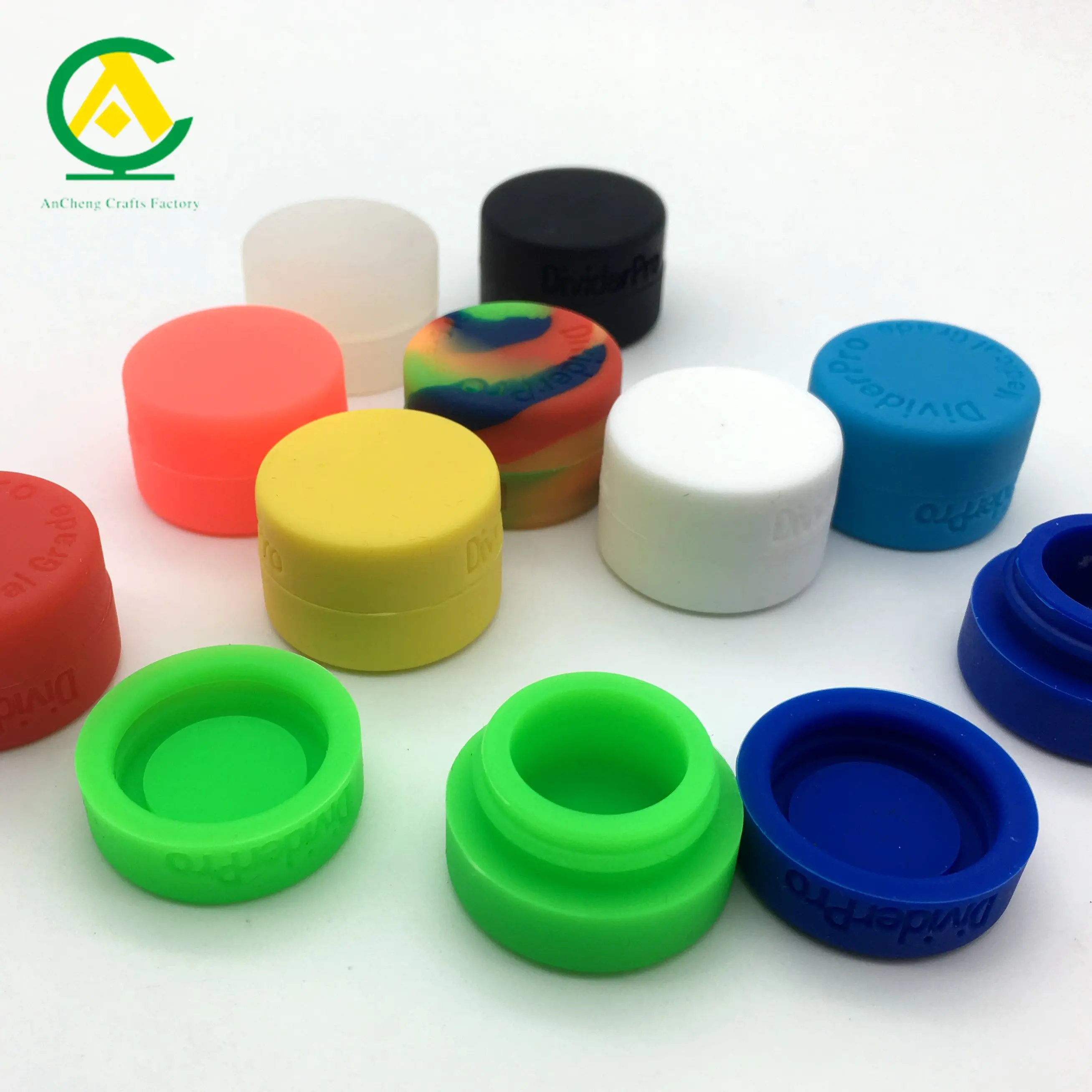 Уникальный пользовательский печатный логотип капсулы ежедневный диспенсер для витамина силиконовый держатель таблеток прямоугольный круглый футляр