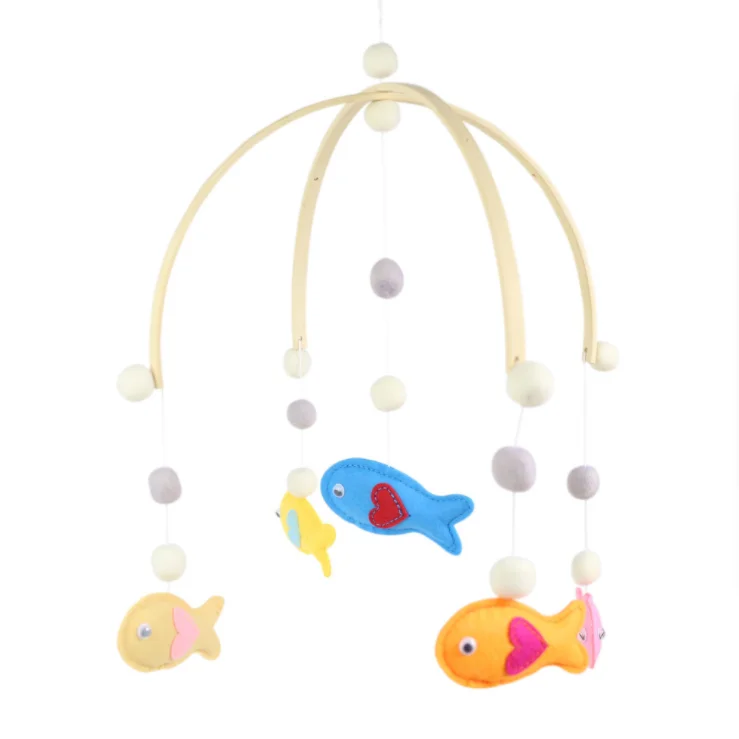 most popular trendy hanging toy baby crib toys music bed