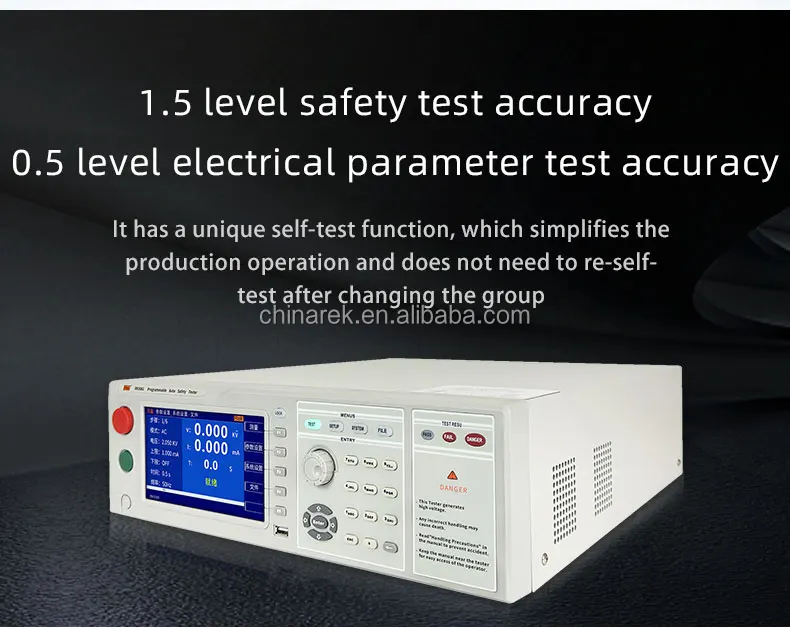 Rek Rk9961 Program Controlled Safety Regulation Comprehensive Tester Ac ...