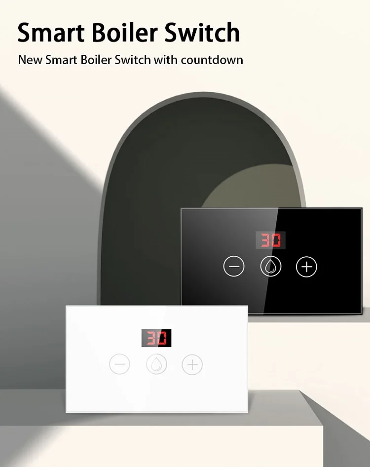 Tuya Smart Life App Remote Control Water Heater Switch Alexa Google