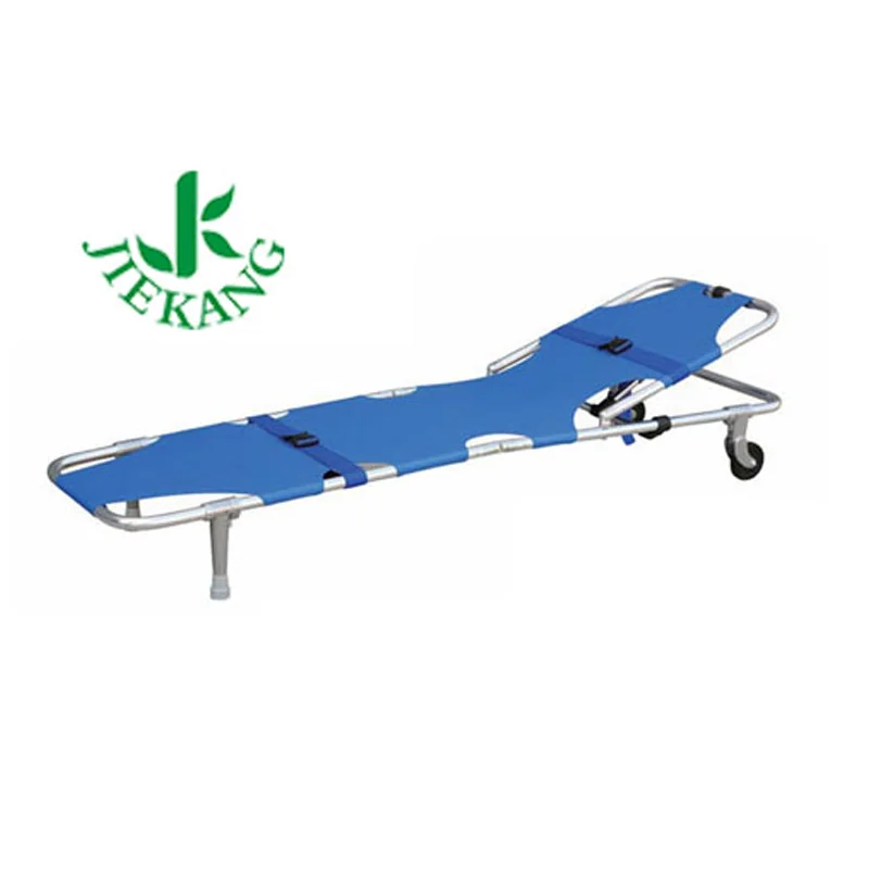 Hot Sale Prices Lightweight Portable Medical Hospital Emergency 2 Wheels Double Stretcher