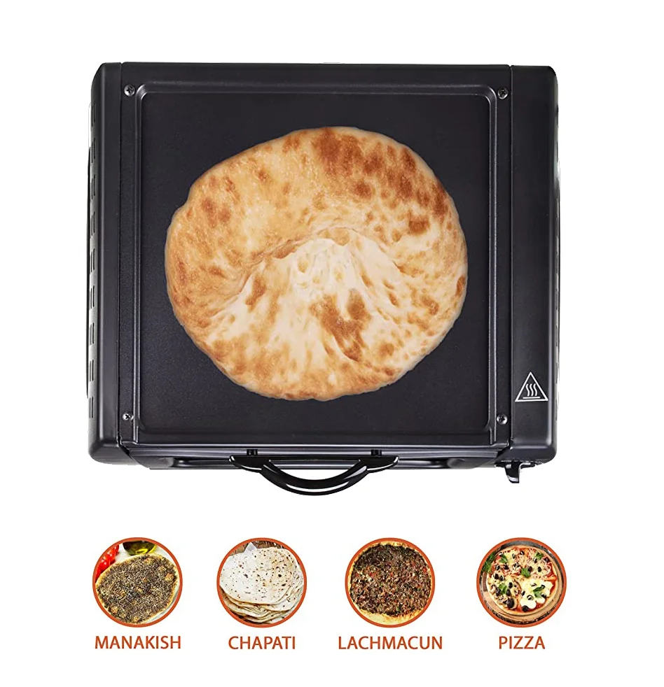 NaanoO™ Mini Electric Tandoor Oven For Roti, Chapati, Tandoori Chicken  450°c
