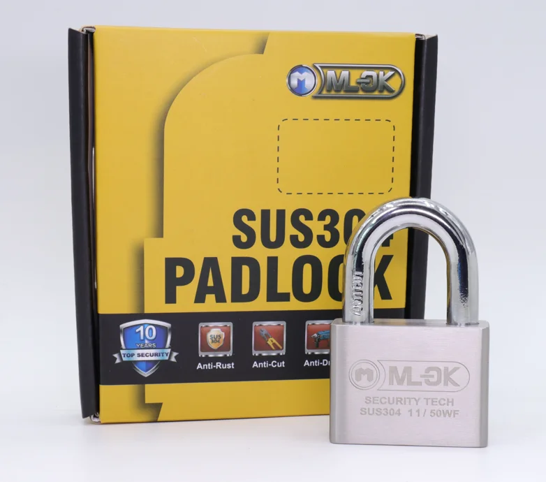 MOK Wholesale Locksmith Supplies High Security Key Alike Brass Copper Padlock Model 11/50WF Guangdong