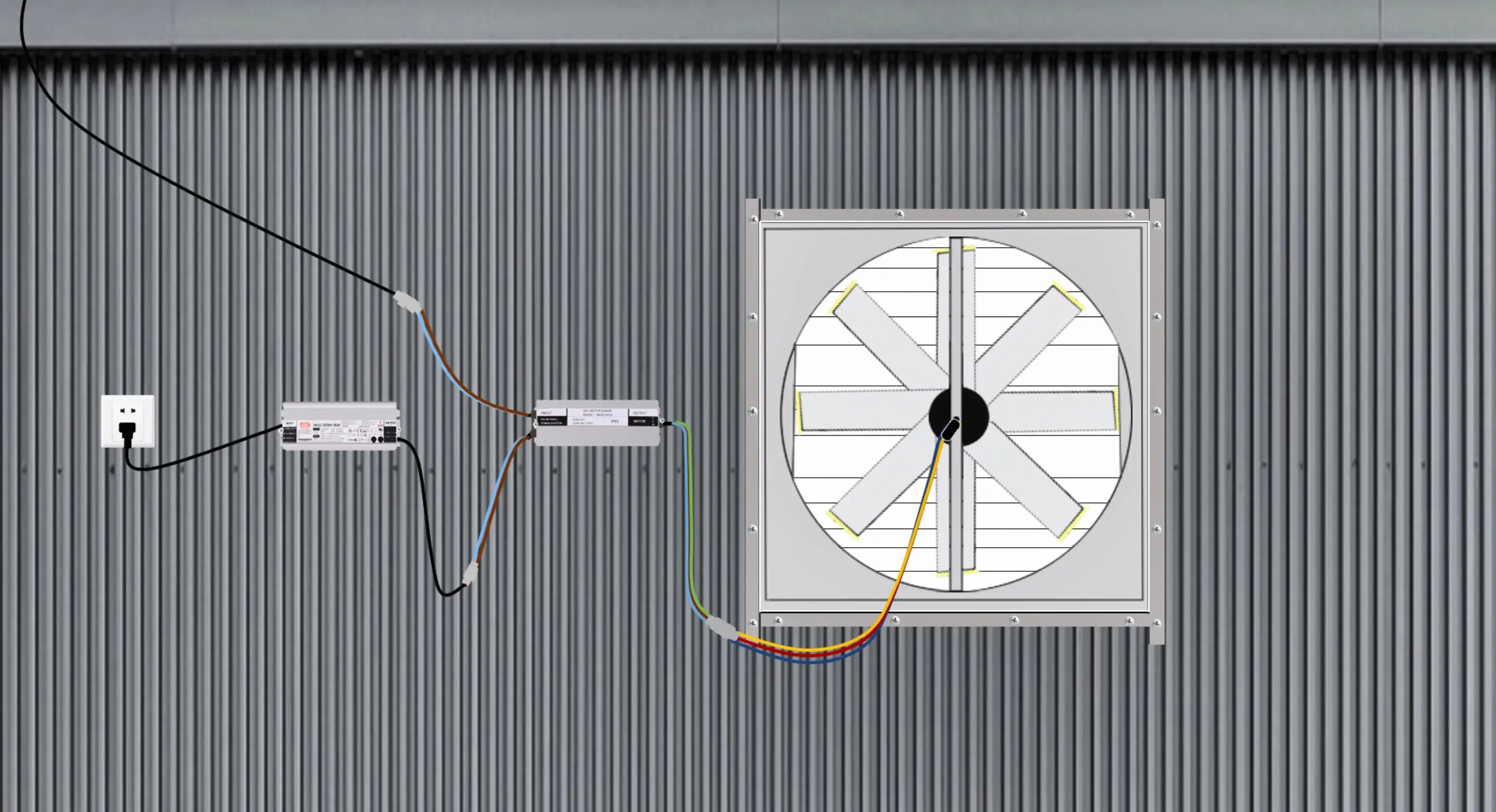 Solar Powered Exhaust Fan, DC36V - detail 22
