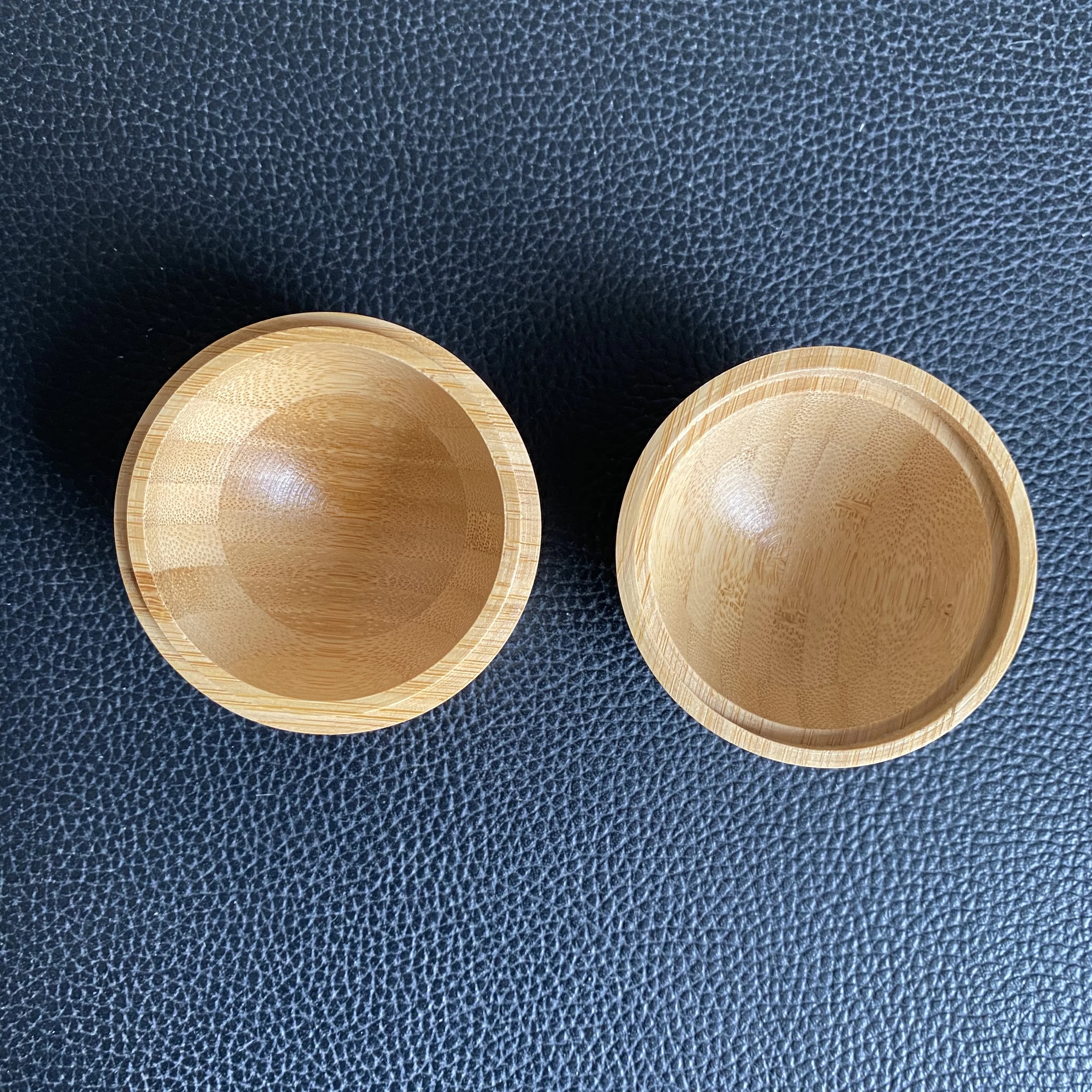 Fabrik benutzer definierte Gre natrliche Farbe Bambus Holz kugeln,  Geschenk ball, hohle Bambus kugel