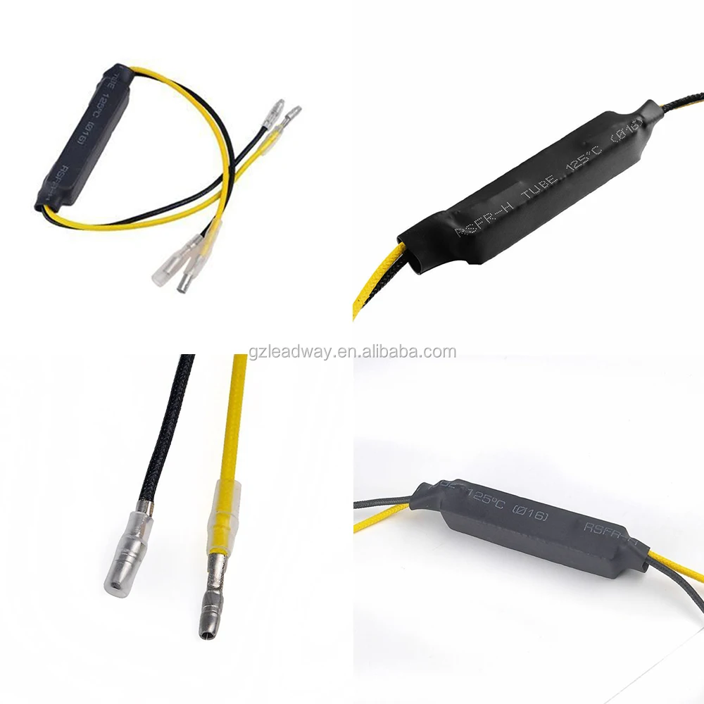Leadway Resistor Lampu Led Sepeda Motor,Indikator Beban Flasher
