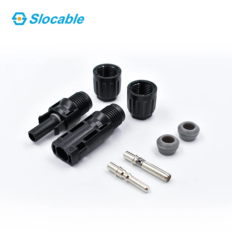 Slocable ソーラーコネクタIP68 1500V錫メッキ銅端子ブラック Amazon.co.jp: Slocable ソーラーコネクタIP68 1500V錫メッキ銅
