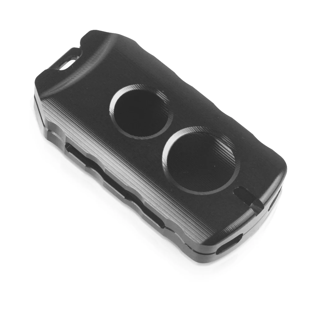 Custodia Portachiave KUNIO In TPU Per Yamaha X-Max E Aerox - Blu Marmorizzato - 4