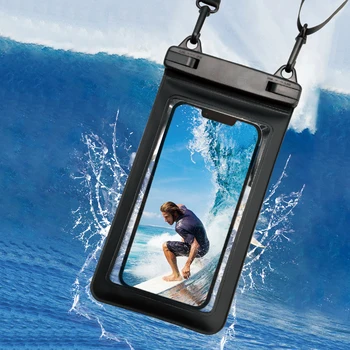 OEM Cell phone case waterproof bag With Lanyard Universal PVC waterproof phone